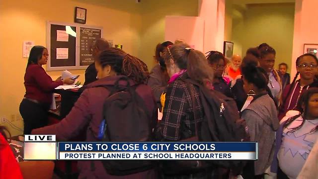 Protest planned after six Baltimore schools up for closure
