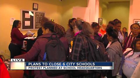 Protest planned after six Baltimore schools up for closure