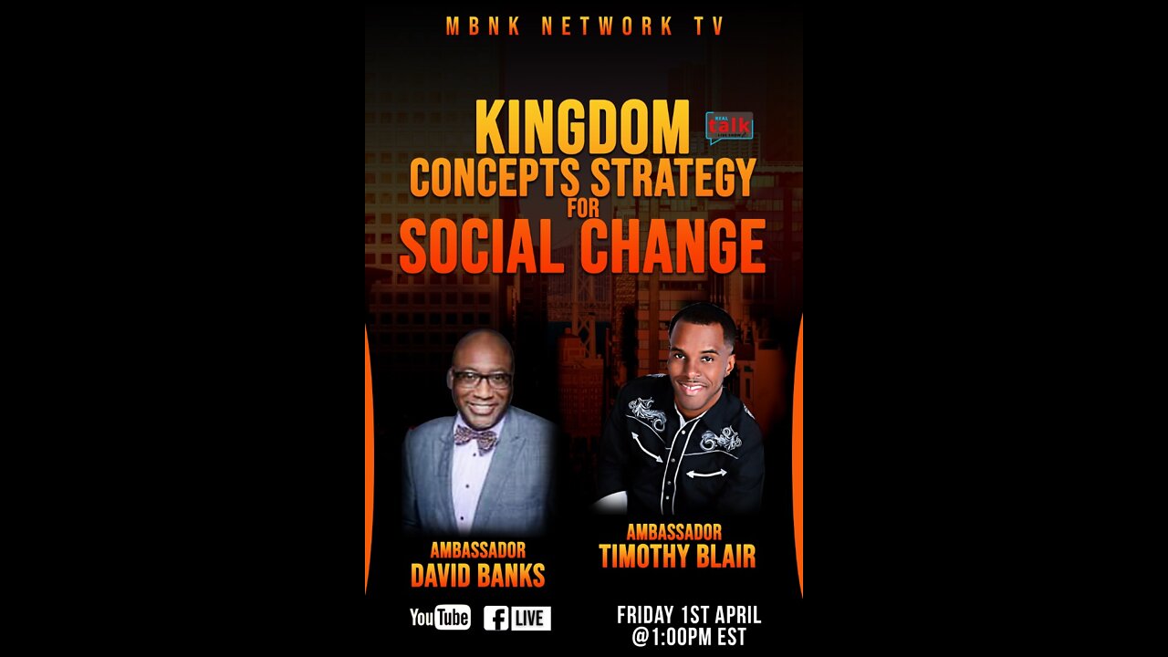 KINGDOM CONCEPTS STRATEGY FOR SOCIAL CHANGE