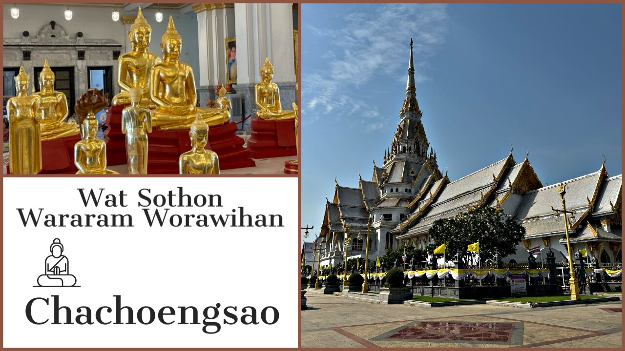 Wat Sothon Wanaram - Royal Temple - Chachoengsao Thailand 2024