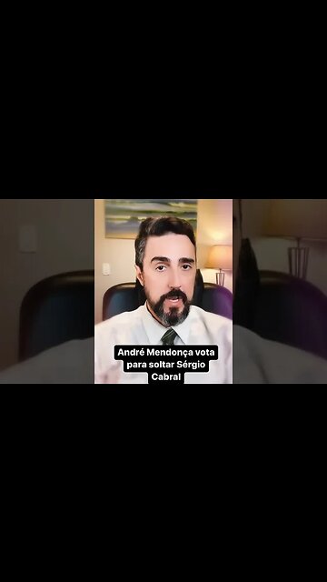 Min. André Mendonça vota para soltar Eduardo Cabral #shorts