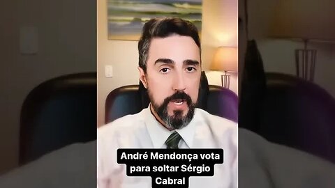 Min. André Mendonça vota para soltar Eduardo Cabral #shorts