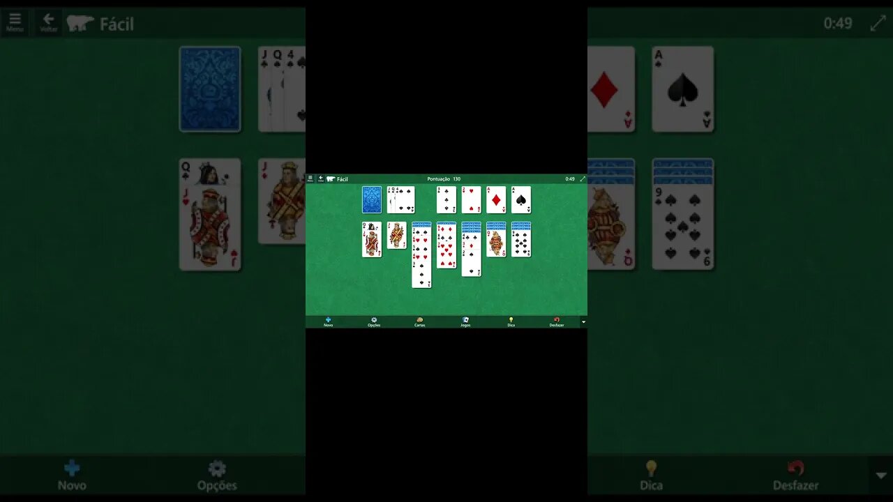 Microsoft Solitaire Collection Klondike EASY Level # 243 #shorts