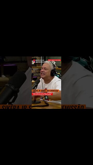 SIKÊRA JR SOBRE SUA DEMISSÃO #shorts #sikerajr #sikerajunior #sikera #sikêrajr #redetv