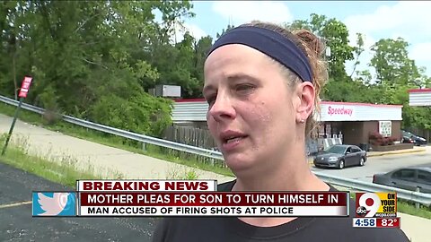 Mother of shooting suspect pleads for him to surrender