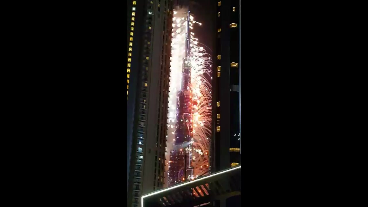 Happy New Year 2021 from Dubai