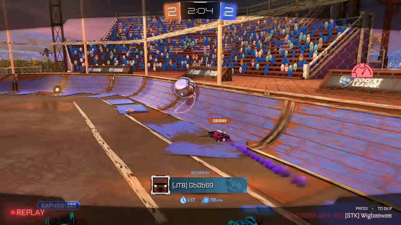 Close game in (rocket league)
