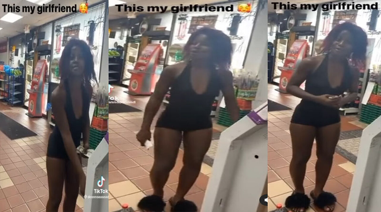 A Fine Woman in The Corner Store