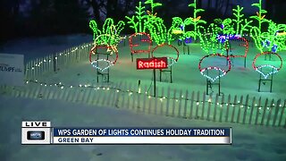 WPS Garden of Lights at the Green Bay Botanical Garden