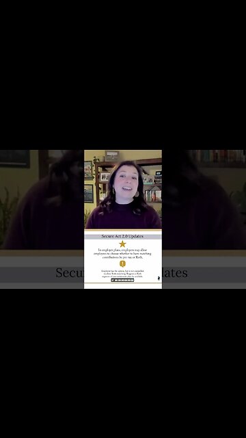 Employers can now choose Roth retirement contributions! #shorts #rothira #financialfreedom