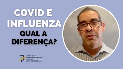 Qual a diferença entre sintomas de Covid e Influenza? #gripe #covid #diferençaentrecovideinluenza