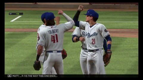 MLB The Show 21 RTTS Part 2-First AA Homerun