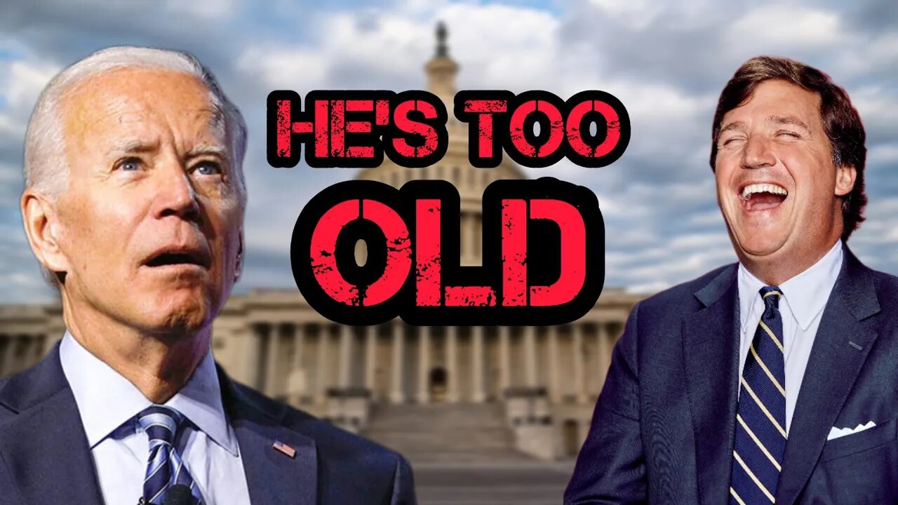 Tucker Carlson Gives His Thoughts On Joe Biden and He DOES NOT Hold Back!