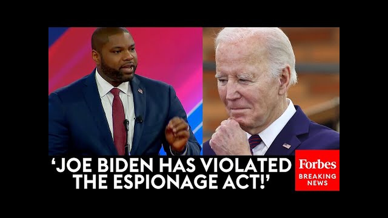 Byron Donalds Calls For Prosecution Of Biden Over Espionage Act