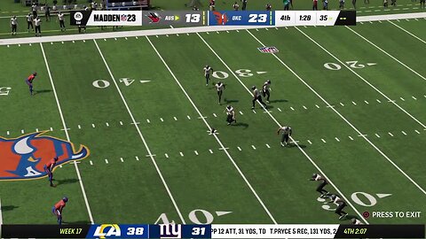 TDFL Football [Season 9/Week 17]: Austin (9-6) @ Oklahoma City (11-4)