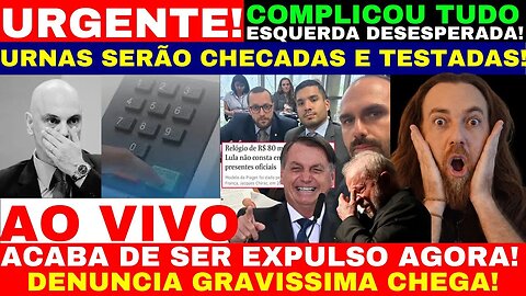 B0MBA NO TSE DEPUTADOS REAGIRAM! URN4S SERÃO CHECADAS DENÚNCIA GRAVÍSSIMA FOI MANIFESTADO AGORA!