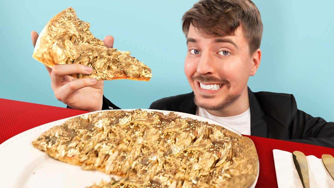 I Ate A $70,000 Golden Pizza