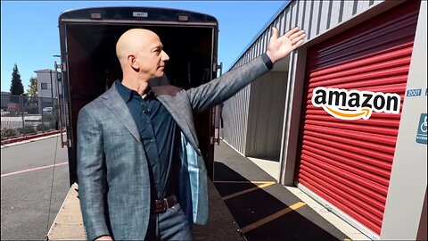 AMAZON'S LOSS = MY GAIN ! Did I buy JEFF BEZOS STORAGE ?