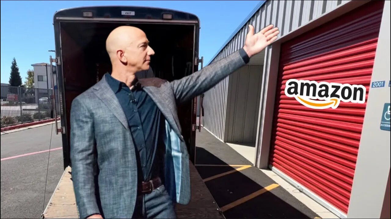 AMAZON'S LOSS = MY GAIN ! Did I buy JEFF BEZOS STORAGE ?