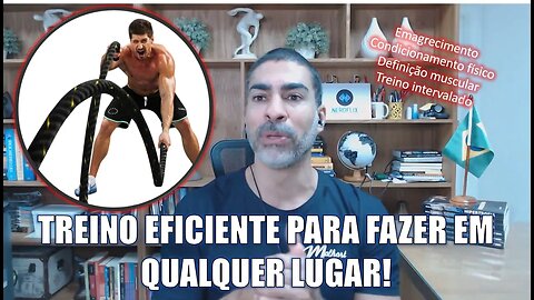 HIIT para fazer em qualquer lugar: corda naval