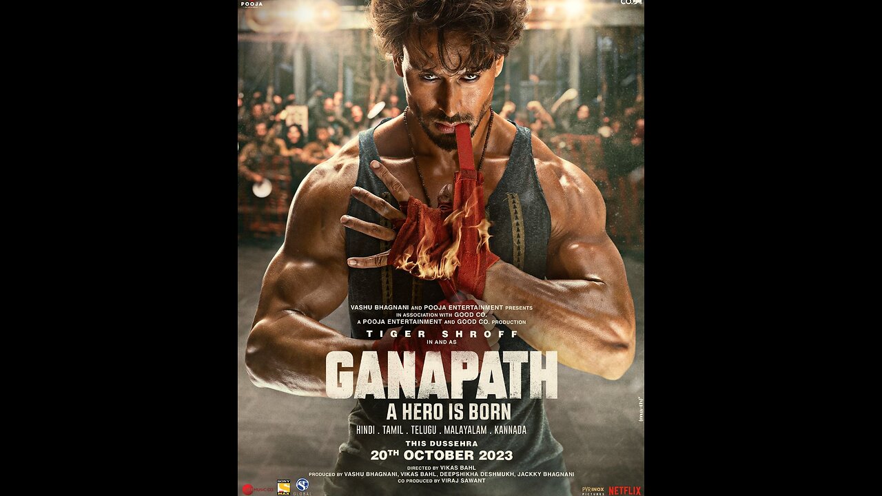 GANAPATH OFFICIAL TRAILER #amitabhbachchan #Tigershroff #kritisanon #hindi #action #scifi