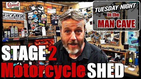 Stage 2 of the Motorcycle Shed - MCT Ep.18