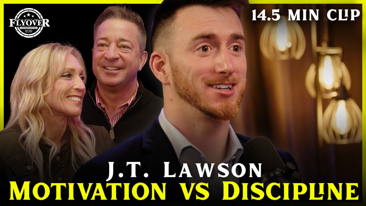 What is the Difference Between Motivation and Discipline? - J.T. Lawson | Flyover Clip