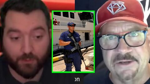 Larry talks about Robbing people while being a coast guard