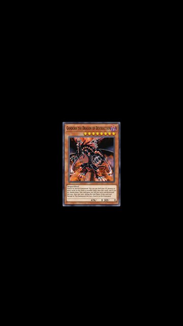 Yu Gi Oh! Gandora The Dragon of Destruction