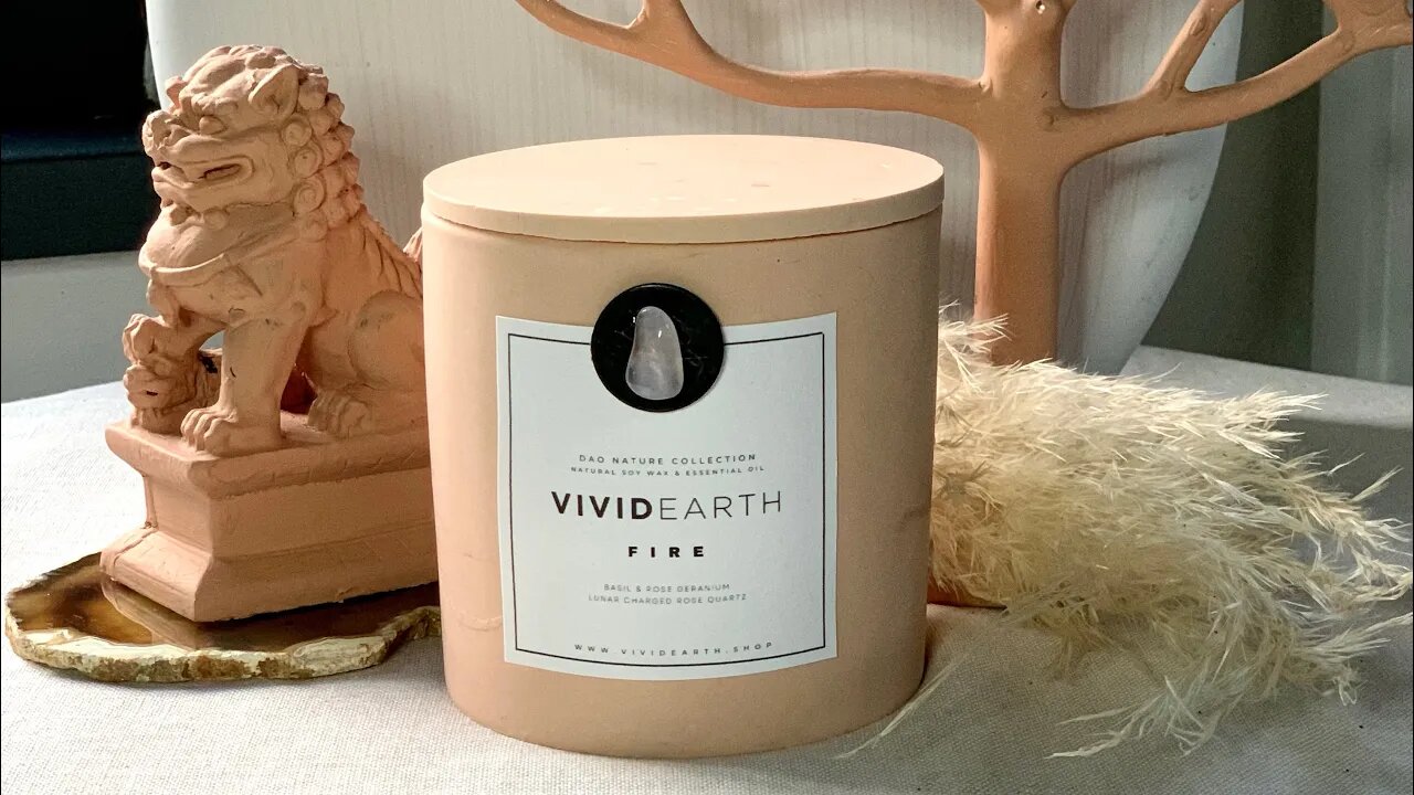 INTRODUCING THE NEW VIVIDEARTH ALL NATURAL, HIGH VIBRATIONAL, PREMIUM CANDLES AND DIFFUSERS