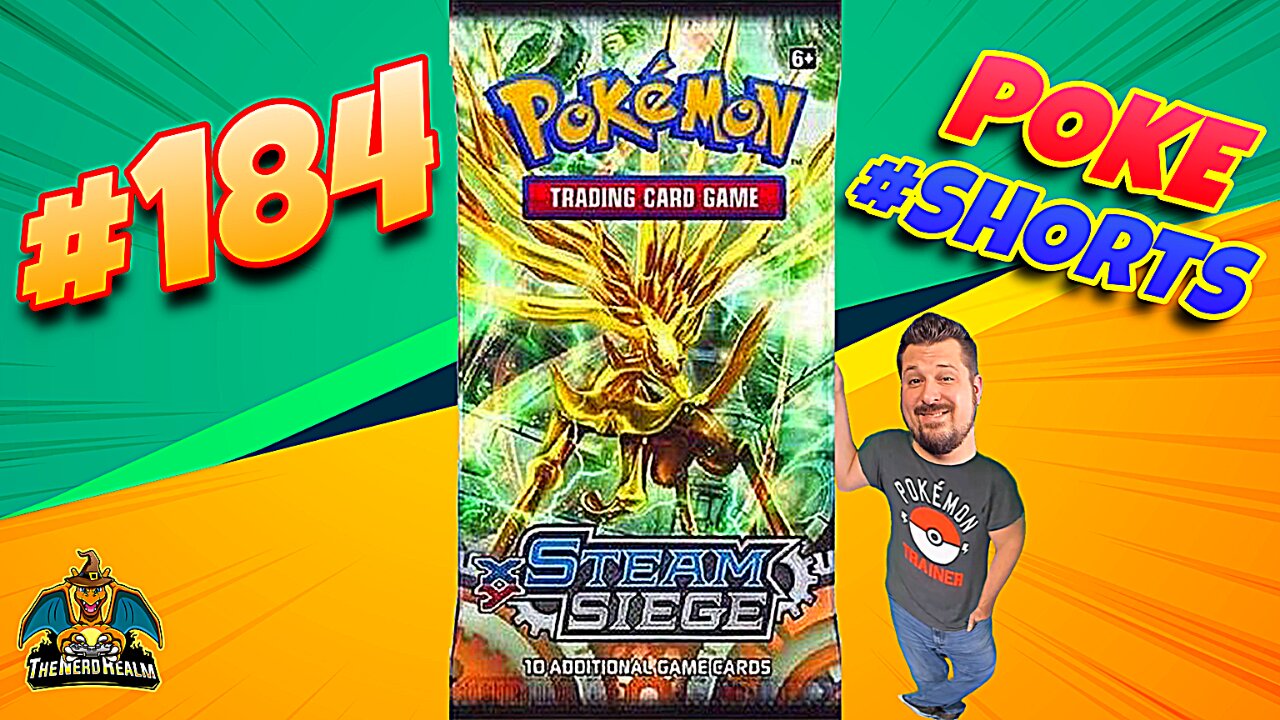 Poke #Shorts #184 | Steam Siege | Pokemon Cards Opening