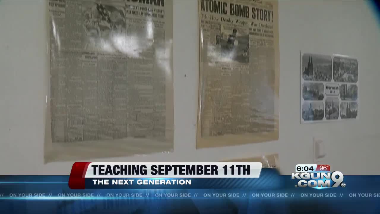 How Sahuarita School district is teaching students about September 11th