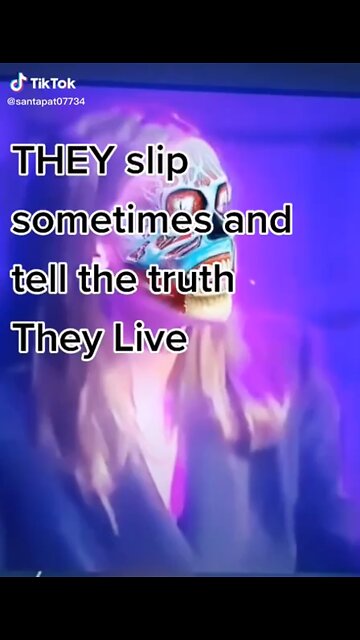 "They Live" AOC version.. she lets the truth slip out.