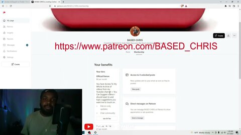 Join My Patreon For Exclusive Based Content!