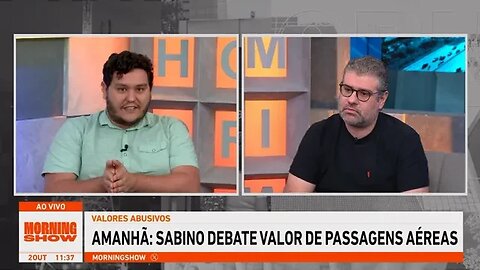 Celso Sabino debate valores abusivos de passagens aéreas