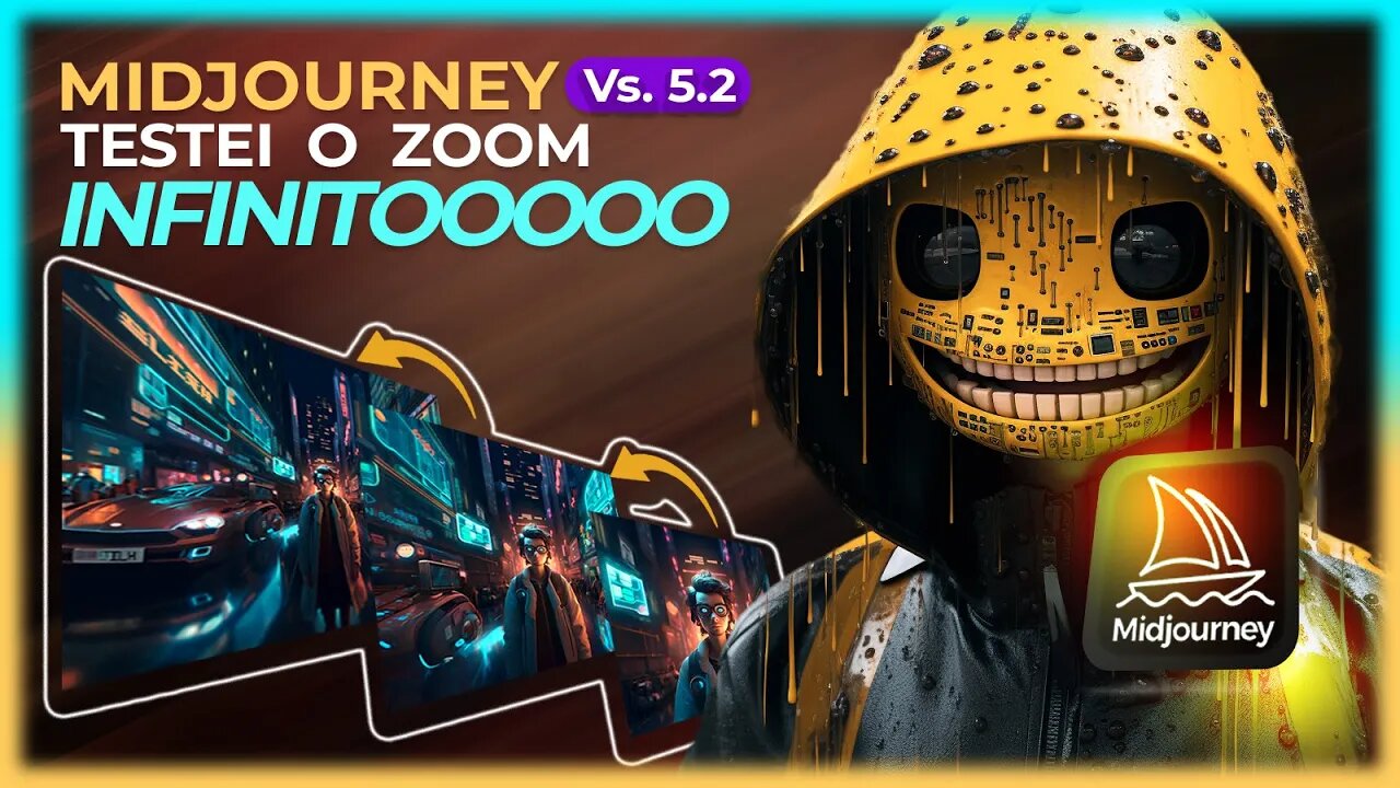 MIDJOURNEY VS 5.2 - Novo Recurso Surreal no Midjourney - Descubra o Poder do Zoom Infinito!