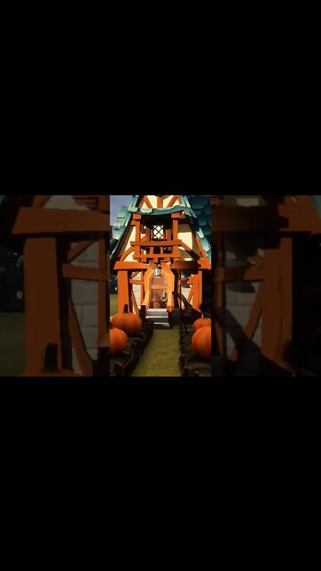 Pumpkin Escapes House #halloween #halloween2022 #pumpkin