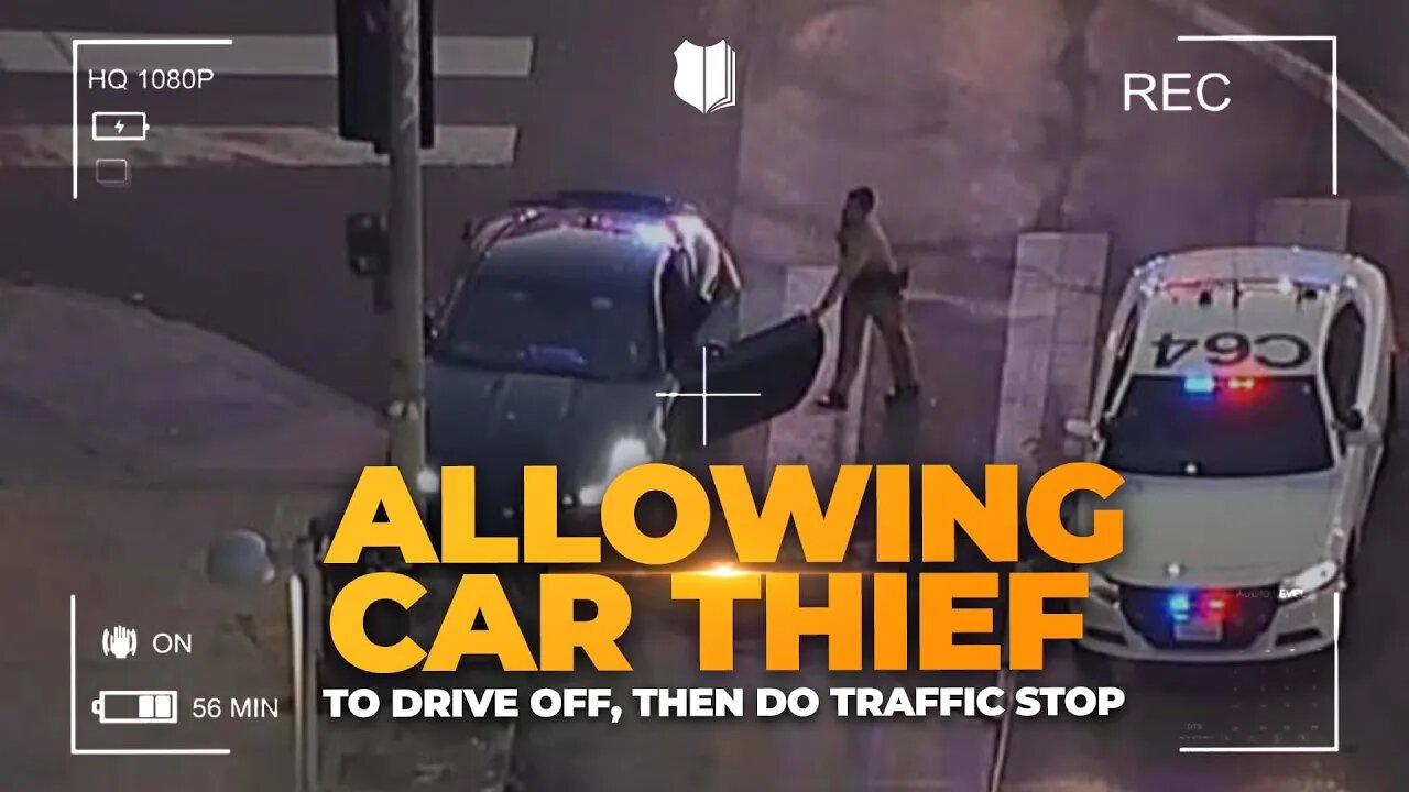 Ep #502 Allowing car thief to drive off, then do traffic stop