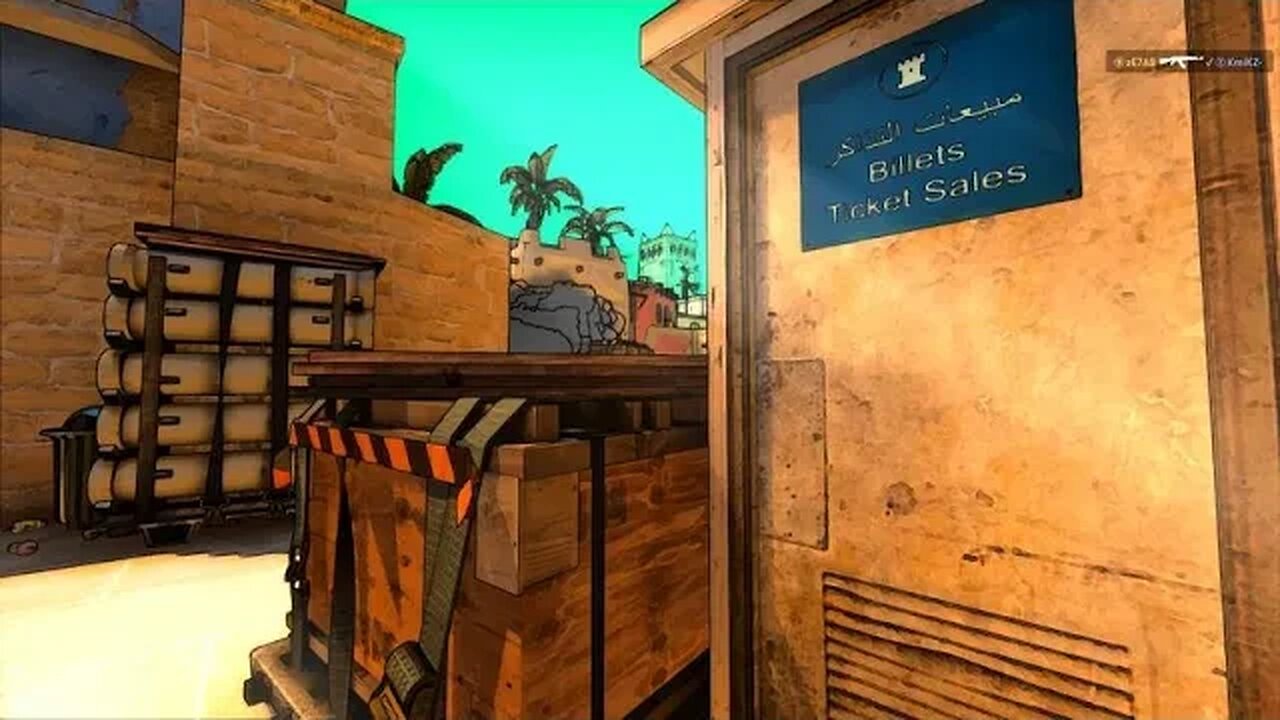 AWP 3K on Mirage defender bomb A solo