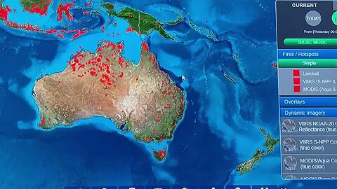 Australia Indonesia Heat Spread Oct 11, 2023