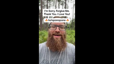 Ho'oponopono 🌸♥️🙏 Lets learn the ancient Hawaiian practice of self forgiveness.