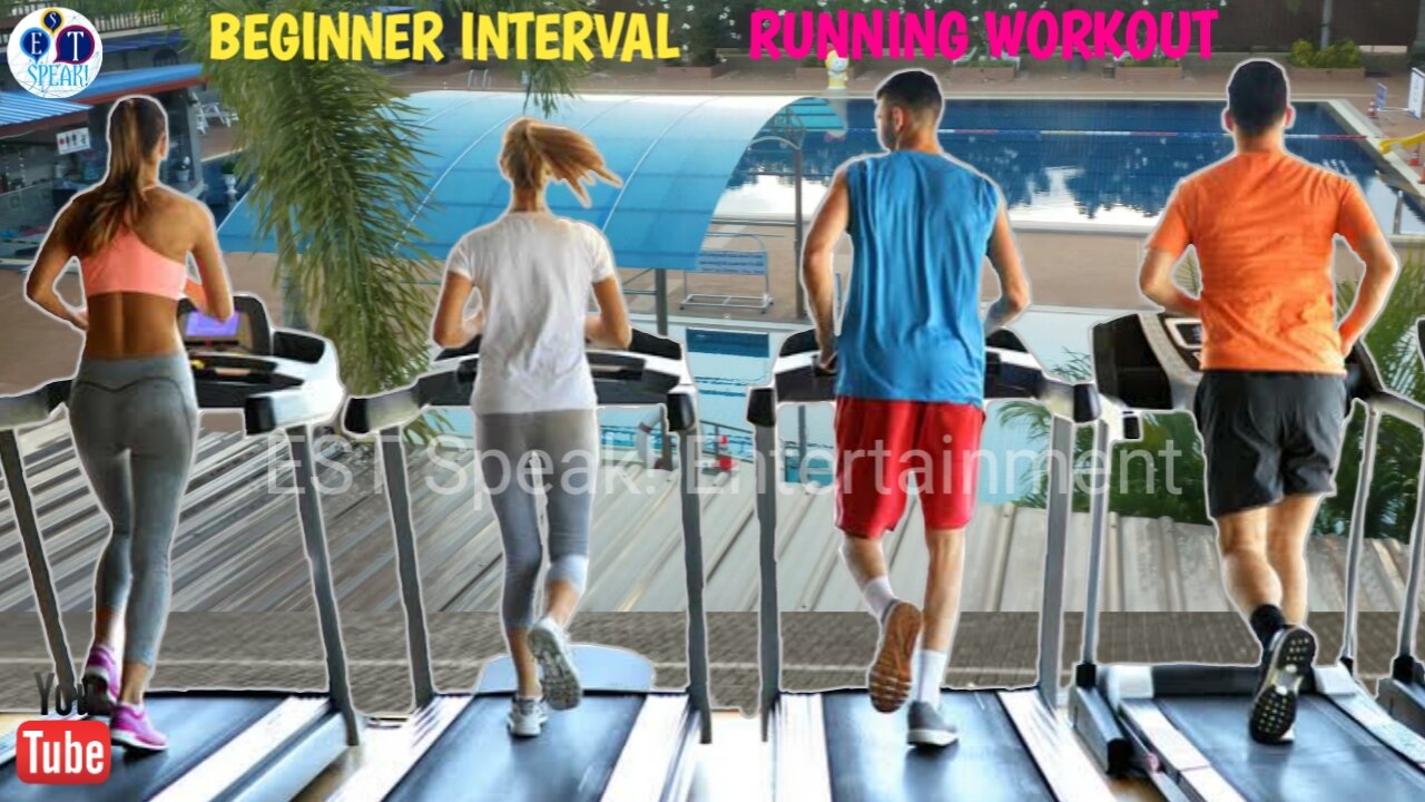 Running Workout For Beginners | Step By Step With Time, Intensity and Speed Interval🚶‍♂️