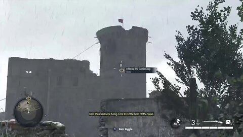 Sniper elite 5 Conqueror kill general Konig.