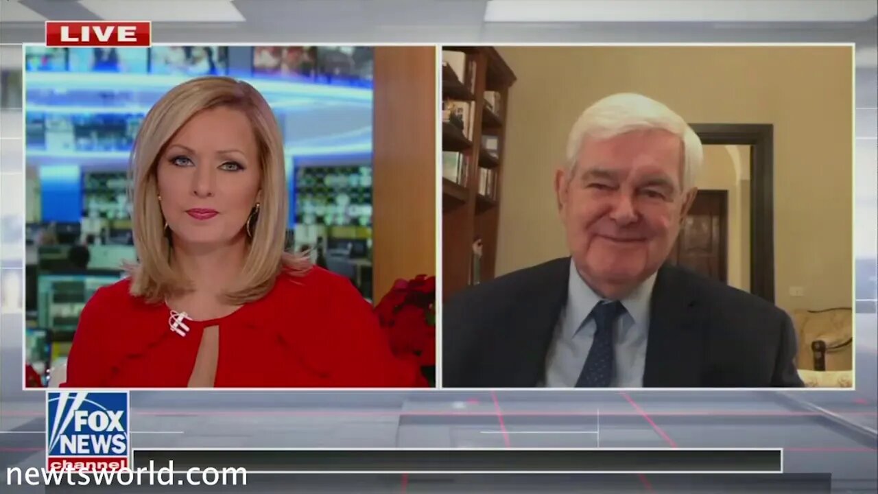 Newt Gingrich on Fox News Channel's America's Newsroom | December 15, 2020