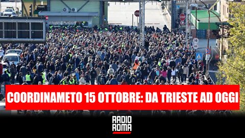 COORDINAMENTO 15 OTTOBRE DA TRIESTE AD OGGI - A VISO SCOPERTO