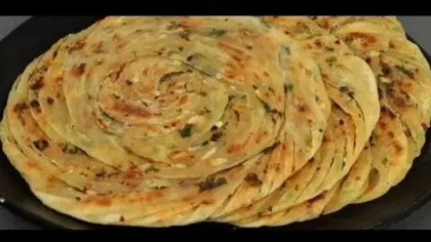 Easy Lacha Paratha Recipe