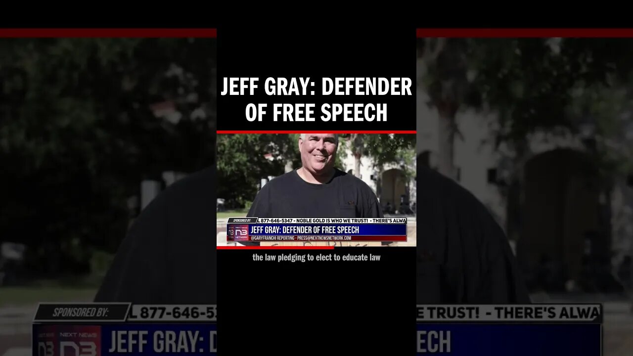 Jeff Gray: Defender of Free Speech