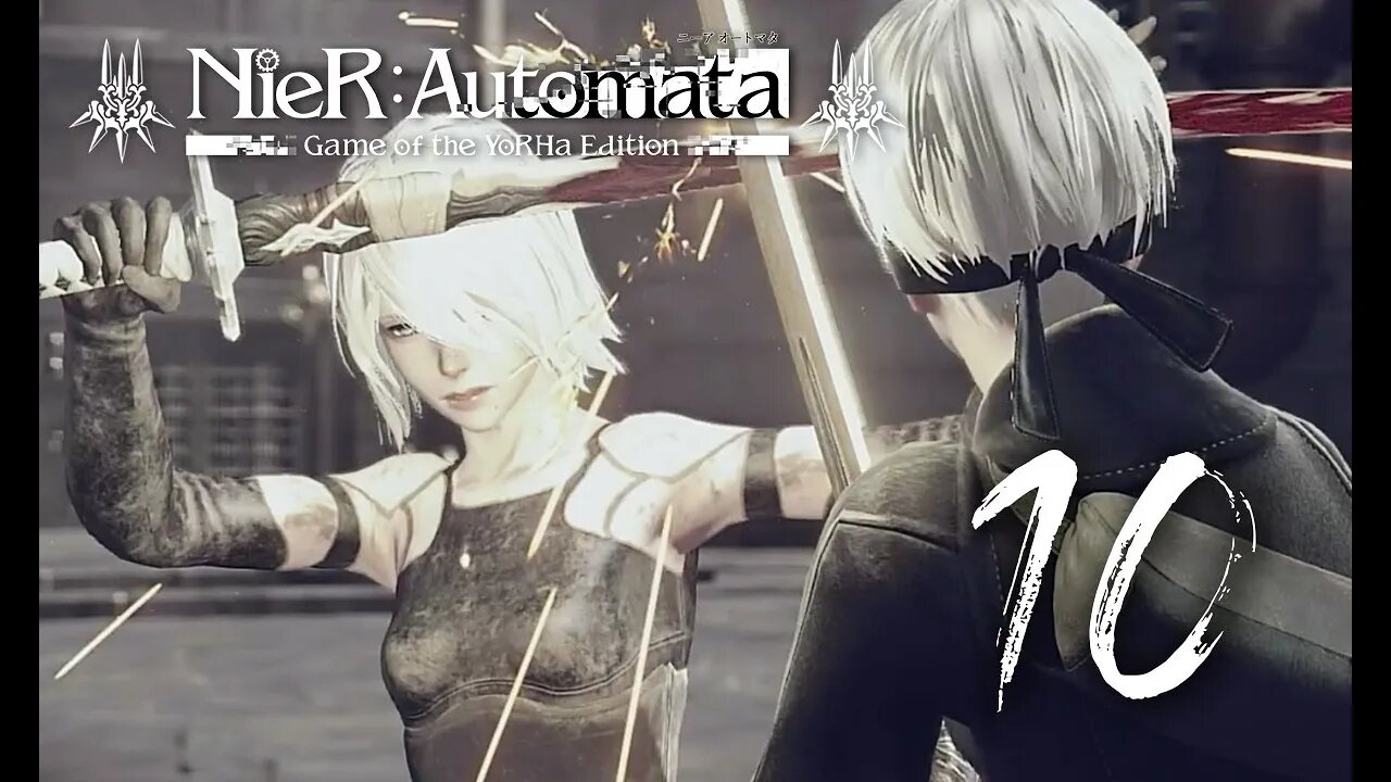 God Box | C Route | Nier: Automata | Blind PS4 Gameplay 10 | SpliffyTV