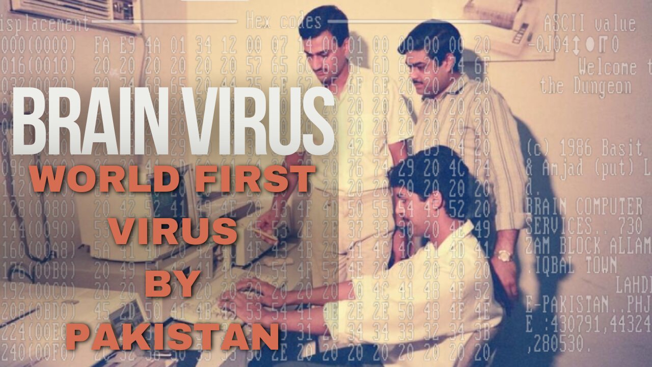 World First Virus. Brain Virus. UNBLIVEABLE HISTORY. #brain #virus #hacker #amjad #alvibrothers #usa