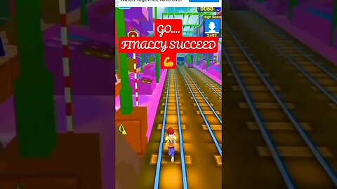 SUCCEED PLAY SUBWAY SURF 😀👍🏻